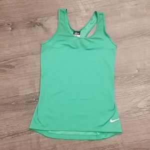 Nike green tank